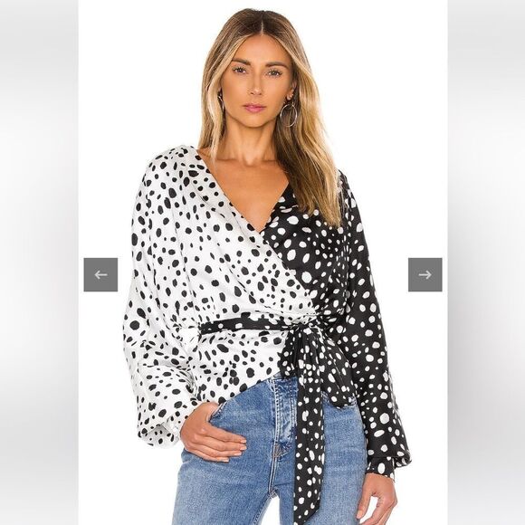 NWT
LPA Dolman Wrap Top in Austin Print Size XS with Defects $178 (4-15) - Picture 1 of 6